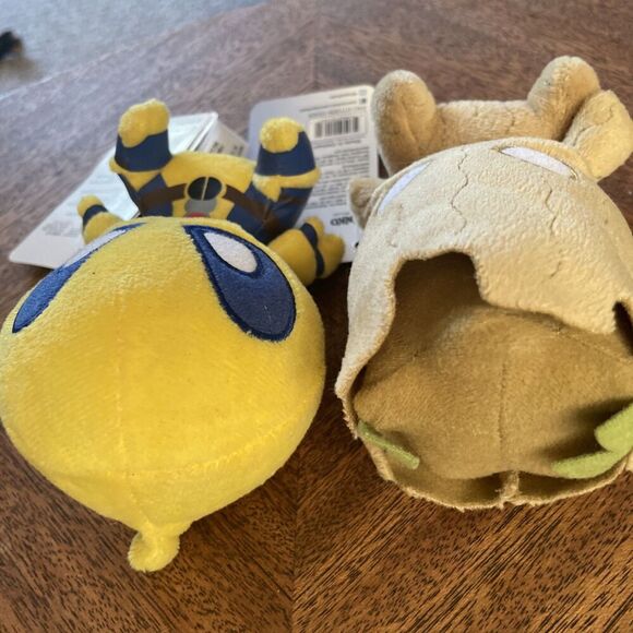 Groot & Deadpool Yellow‎ 2015 Funko Mopeez Disney Marvel Mini Plush Toy Set Of 2 - Picture 9 of 9